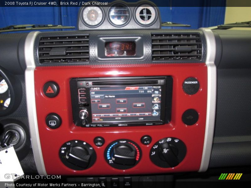 Brick Red / Dark Charcoal 2008 Toyota FJ Cruiser 4WD