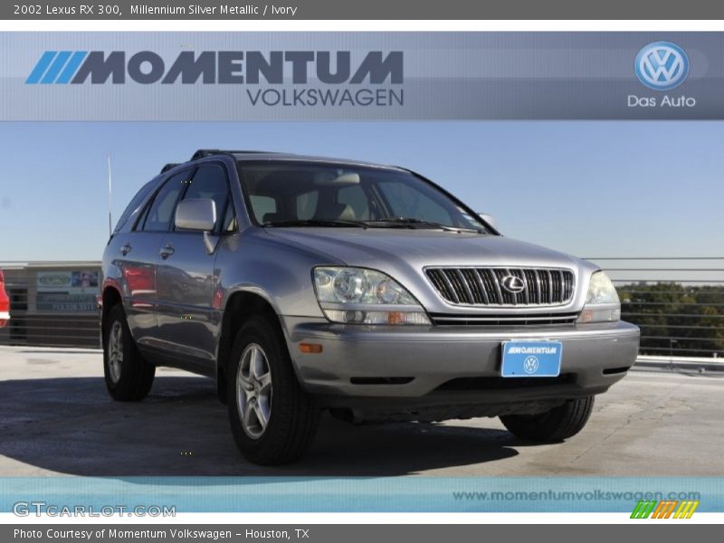 Millennium Silver Metallic / Ivory 2002 Lexus RX 300