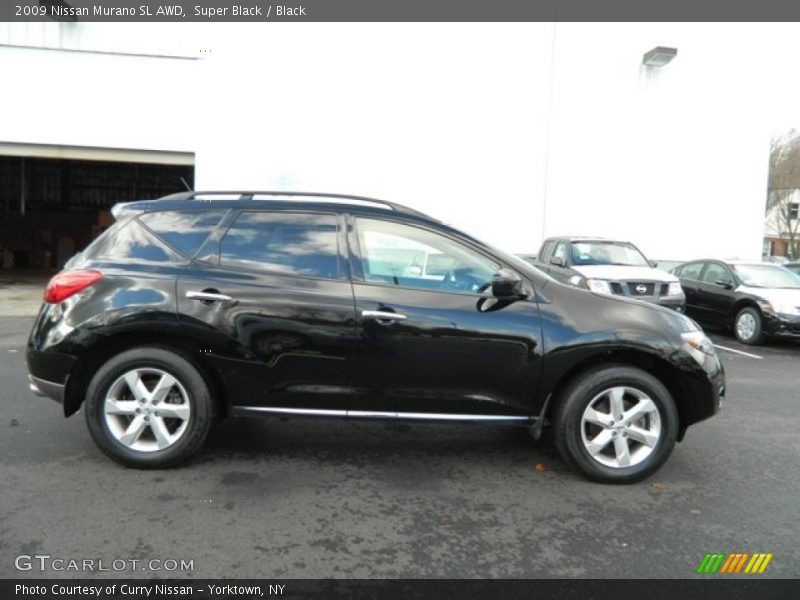 Super Black / Black 2009 Nissan Murano SL AWD