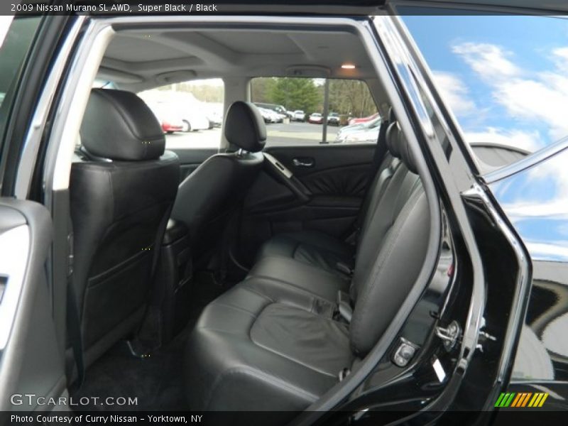Super Black / Black 2009 Nissan Murano SL AWD