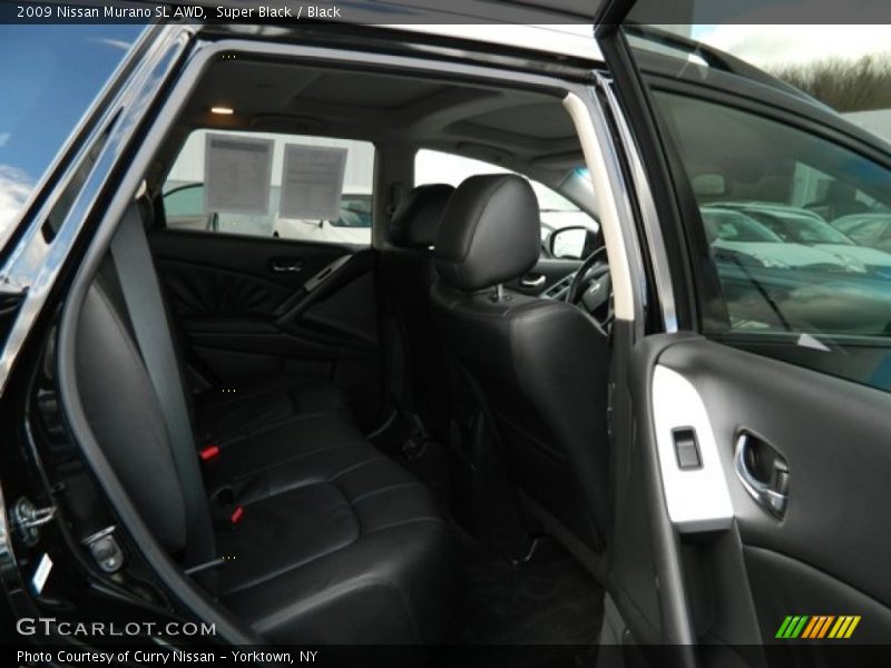Super Black / Black 2009 Nissan Murano SL AWD