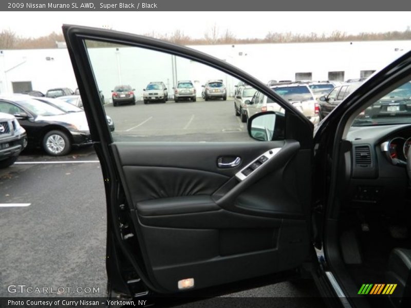 Super Black / Black 2009 Nissan Murano SL AWD