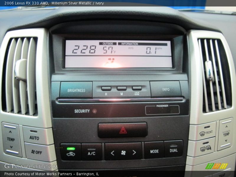 Millenium Silver Metallic / Ivory 2006 Lexus RX 330 AWD