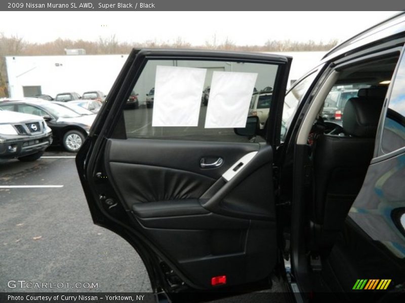 Super Black / Black 2009 Nissan Murano SL AWD
