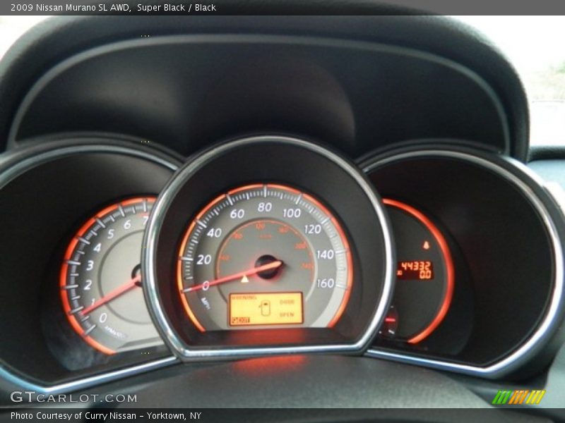Super Black / Black 2009 Nissan Murano SL AWD