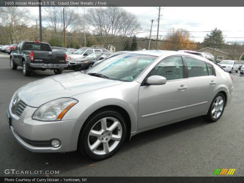 Liquid Silver Metallic / Frost 2005 Nissan Maxima 3.5 SE