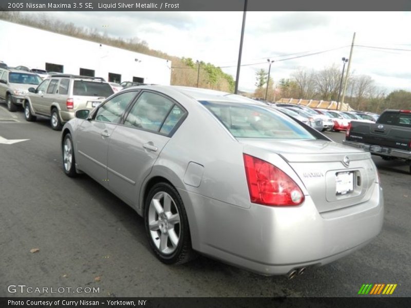 Liquid Silver Metallic / Frost 2005 Nissan Maxima 3.5 SE