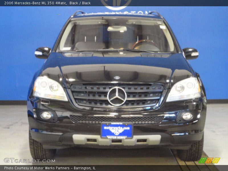 Black / Black 2006 Mercedes-Benz ML 350 4Matic