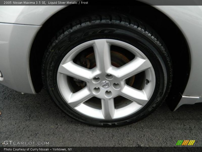 Liquid Silver Metallic / Frost 2005 Nissan Maxima 3.5 SE
