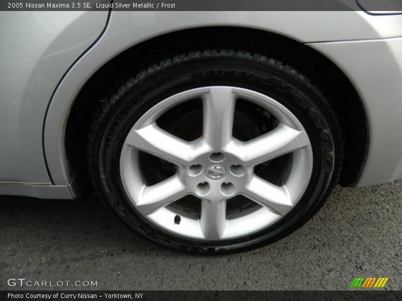 Liquid Silver Metallic / Frost 2005 Nissan Maxima 3.5 SE