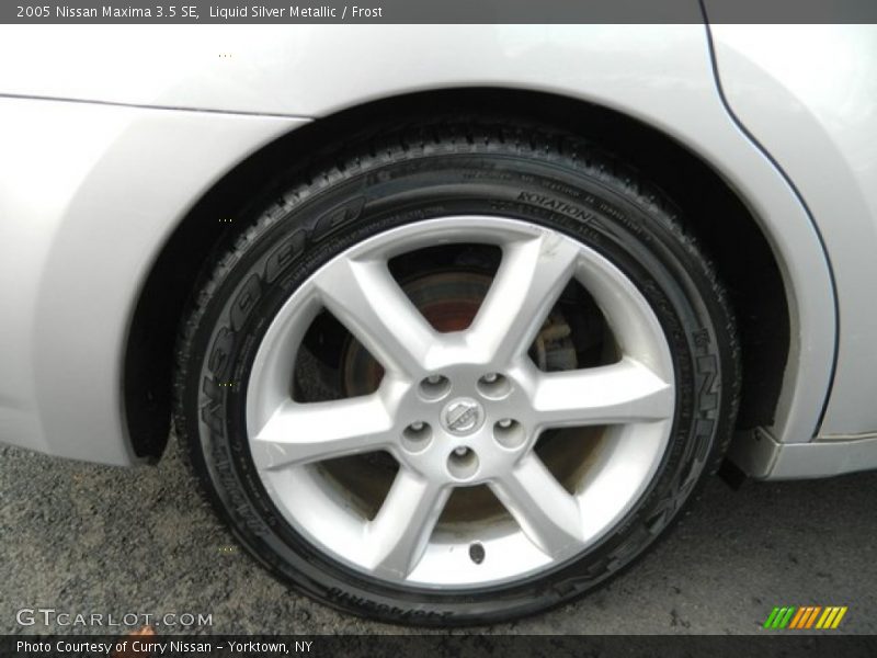 Liquid Silver Metallic / Frost 2005 Nissan Maxima 3.5 SE