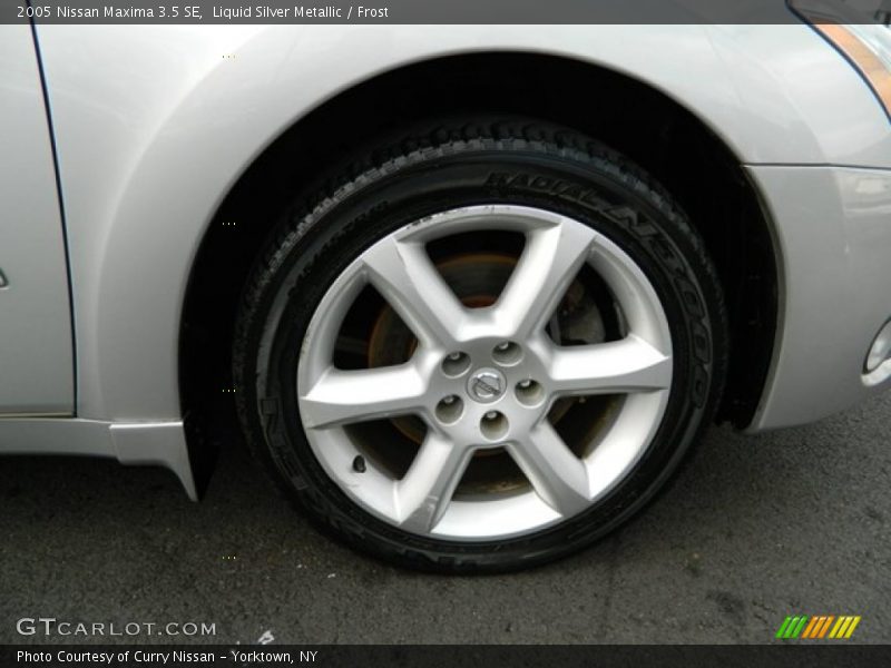 Liquid Silver Metallic / Frost 2005 Nissan Maxima 3.5 SE