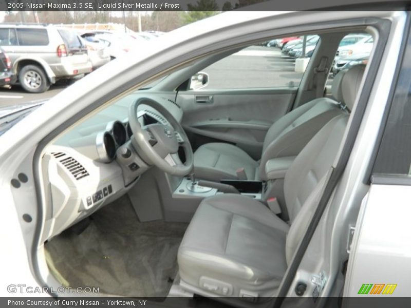 Liquid Silver Metallic / Frost 2005 Nissan Maxima 3.5 SE
