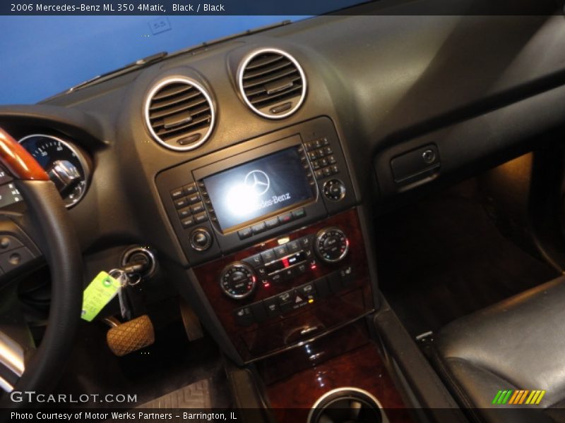 Black / Black 2006 Mercedes-Benz ML 350 4Matic
