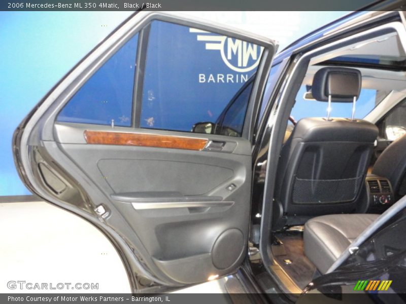 Black / Black 2006 Mercedes-Benz ML 350 4Matic