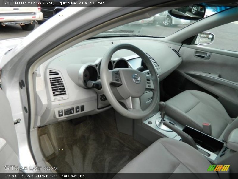 Liquid Silver Metallic / Frost 2005 Nissan Maxima 3.5 SE