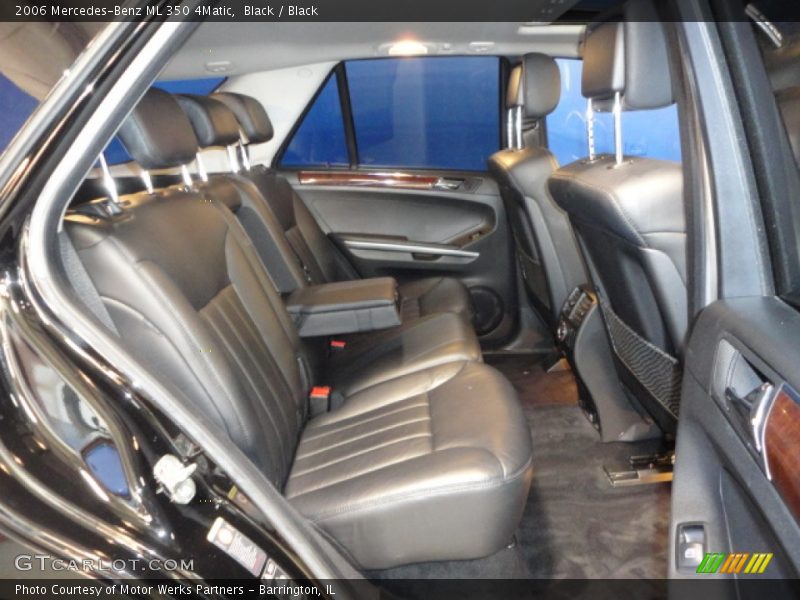 Black / Black 2006 Mercedes-Benz ML 350 4Matic