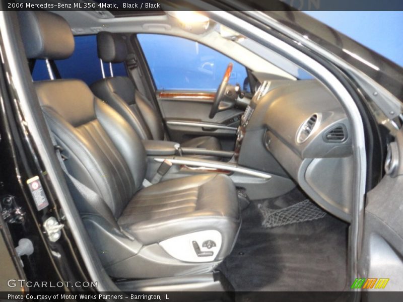 Black / Black 2006 Mercedes-Benz ML 350 4Matic