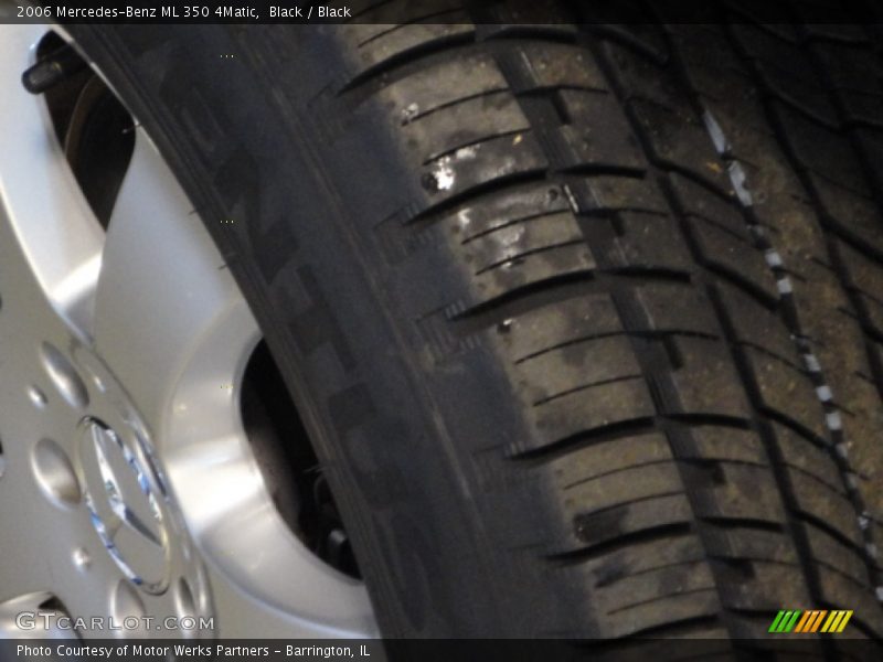 Black / Black 2006 Mercedes-Benz ML 350 4Matic
