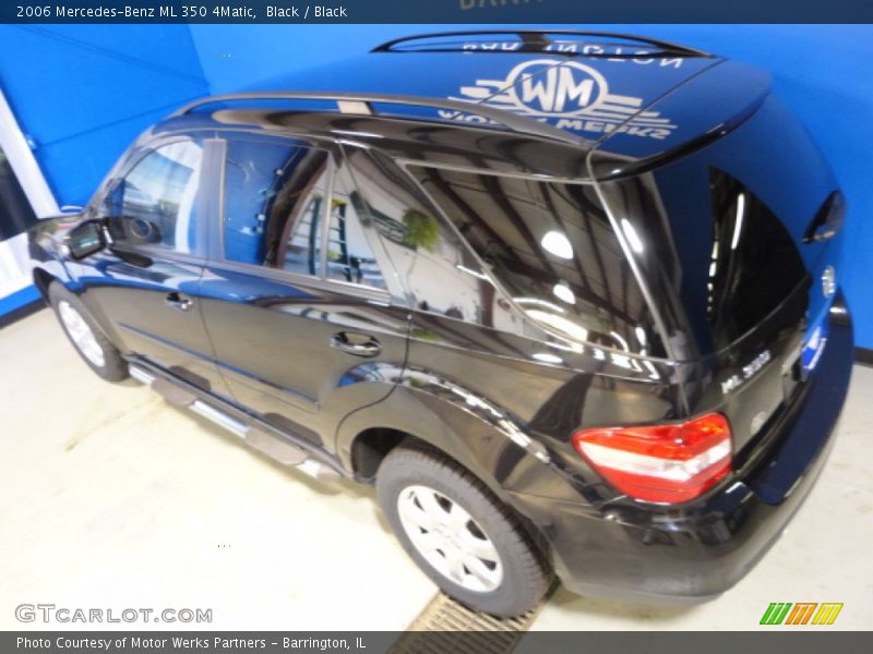 Black / Black 2006 Mercedes-Benz ML 350 4Matic