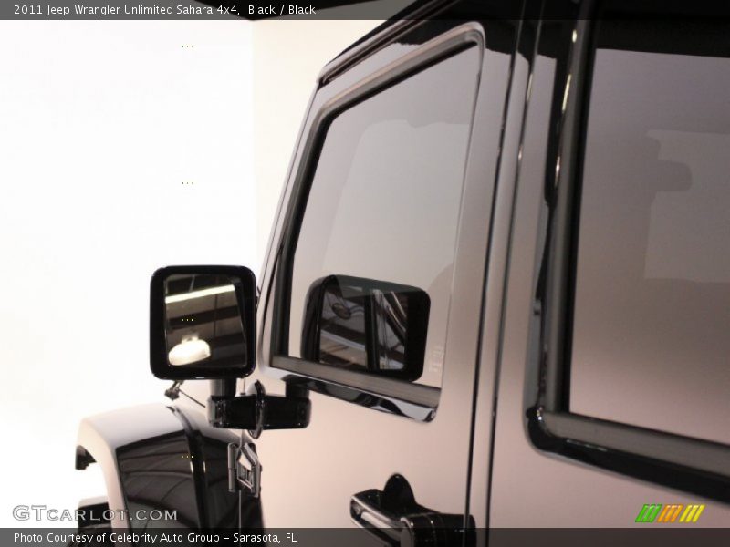 Black / Black 2011 Jeep Wrangler Unlimited Sahara 4x4