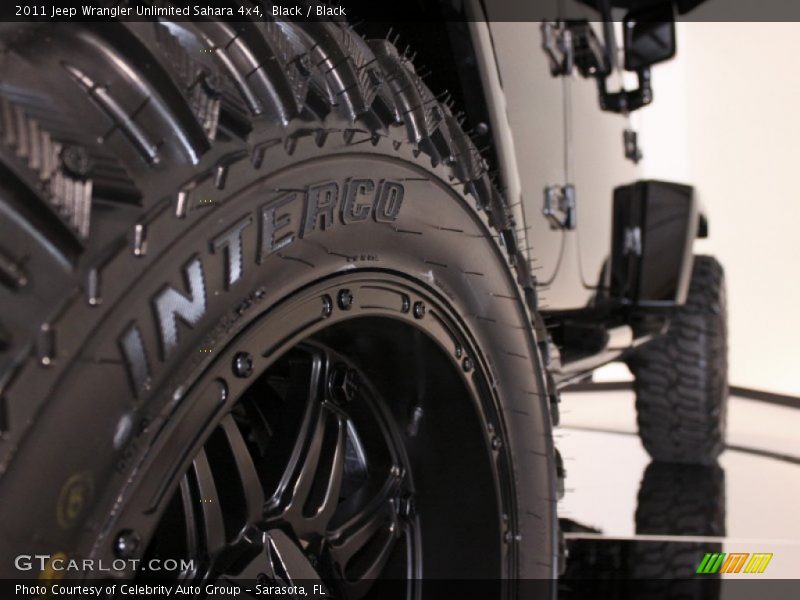 Black / Black 2011 Jeep Wrangler Unlimited Sahara 4x4
