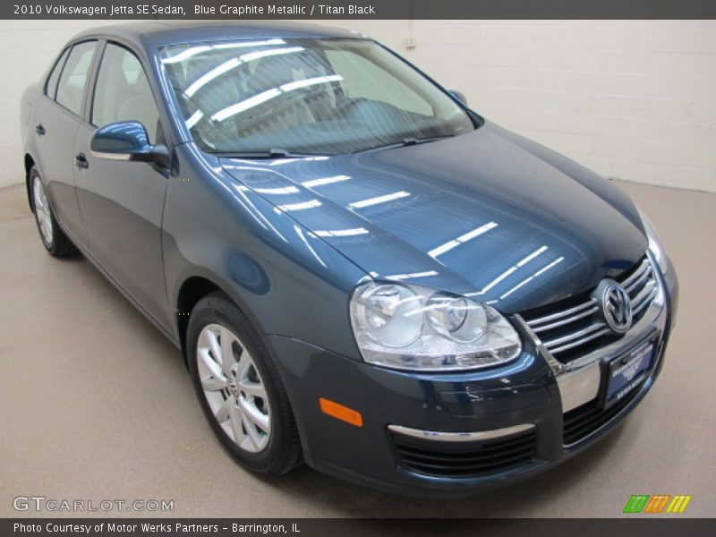 Blue Graphite Metallic / Titan Black 2010 Volkswagen Jetta SE Sedan