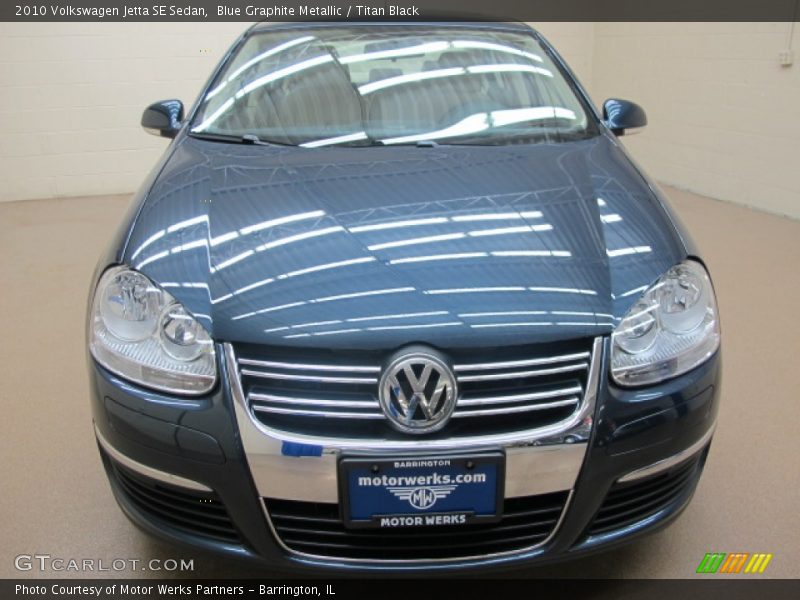 Blue Graphite Metallic / Titan Black 2010 Volkswagen Jetta SE Sedan