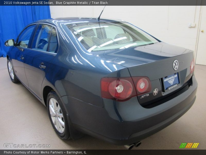Blue Graphite Metallic / Titan Black 2010 Volkswagen Jetta SE Sedan