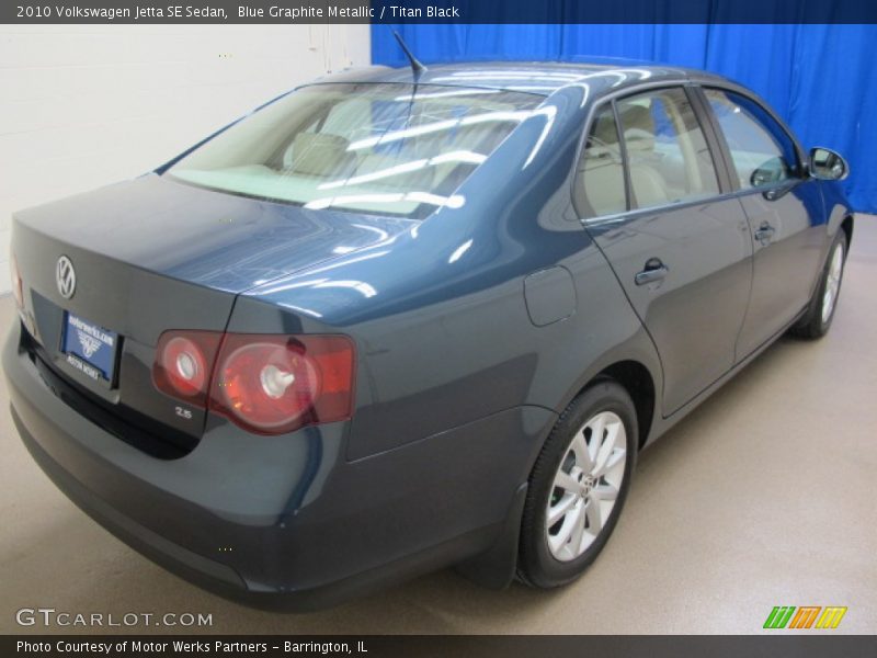 Blue Graphite Metallic / Titan Black 2010 Volkswagen Jetta SE Sedan