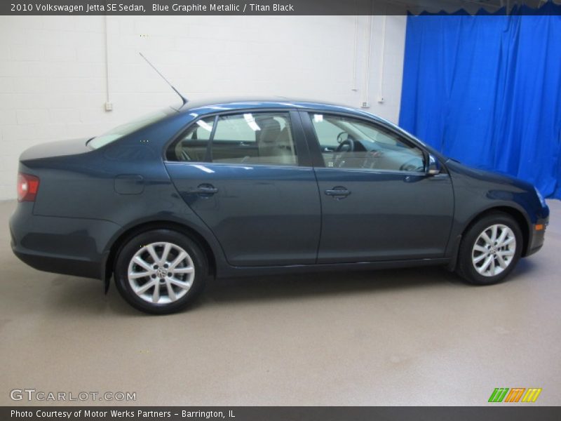 Blue Graphite Metallic / Titan Black 2010 Volkswagen Jetta SE Sedan