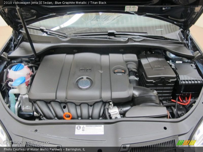 Blue Graphite Metallic / Titan Black 2010 Volkswagen Jetta SE Sedan
