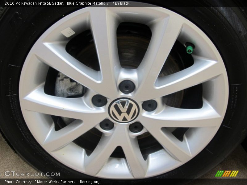 Blue Graphite Metallic / Titan Black 2010 Volkswagen Jetta SE Sedan