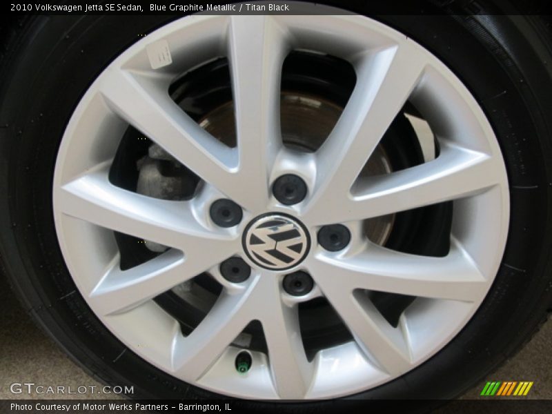 Blue Graphite Metallic / Titan Black 2010 Volkswagen Jetta SE Sedan