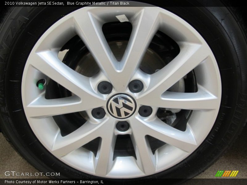 Blue Graphite Metallic / Titan Black 2010 Volkswagen Jetta SE Sedan
