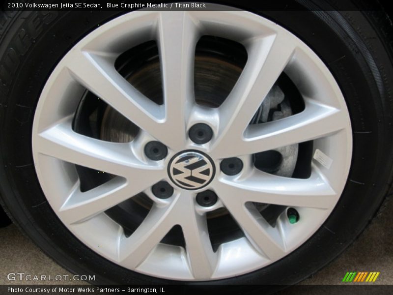 Blue Graphite Metallic / Titan Black 2010 Volkswagen Jetta SE Sedan