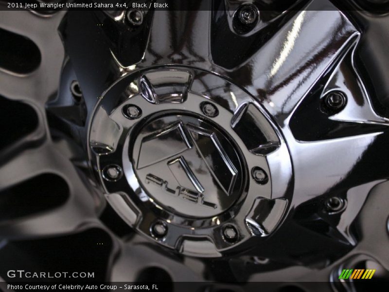 Black / Black 2011 Jeep Wrangler Unlimited Sahara 4x4