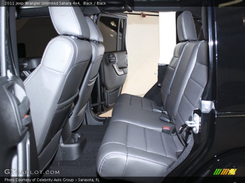 Black / Black 2011 Jeep Wrangler Unlimited Sahara 4x4
