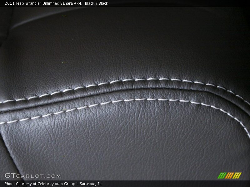 Black / Black 2011 Jeep Wrangler Unlimited Sahara 4x4
