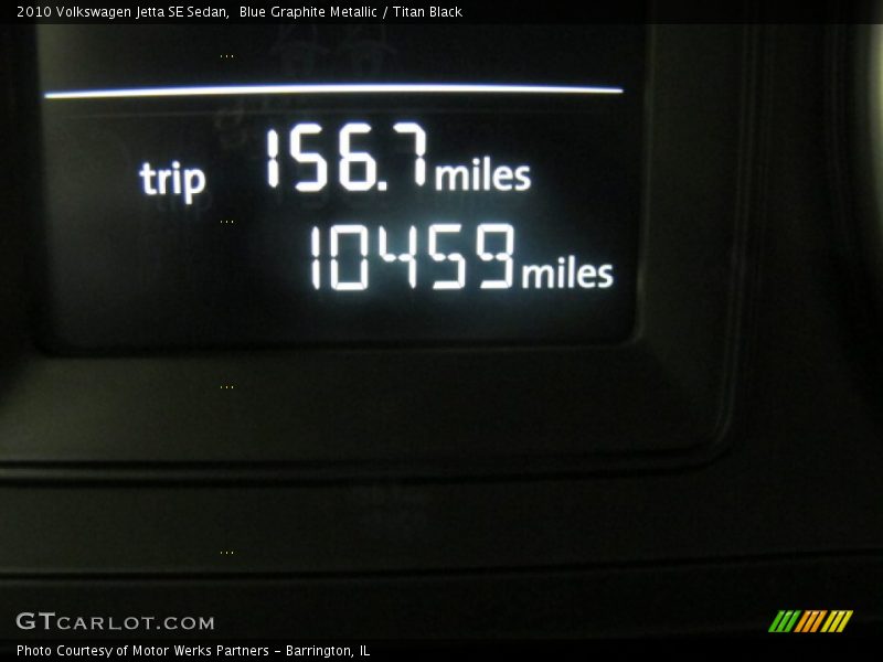 Blue Graphite Metallic / Titan Black 2010 Volkswagen Jetta SE Sedan