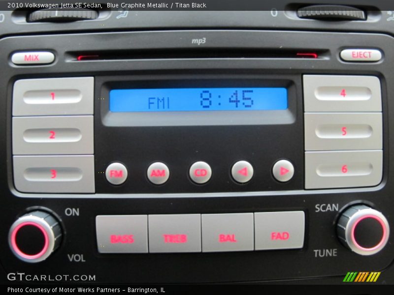 Blue Graphite Metallic / Titan Black 2010 Volkswagen Jetta SE Sedan