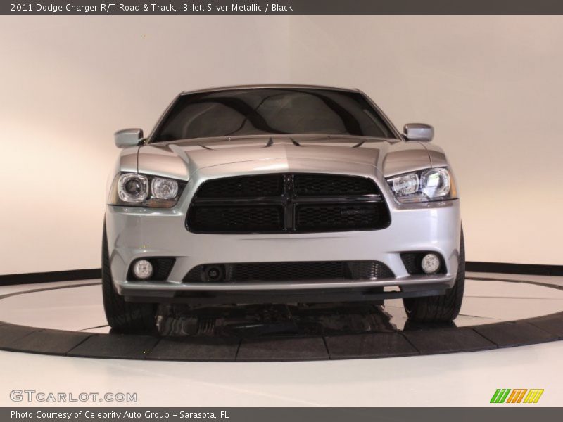Billett Silver Metallic / Black 2011 Dodge Charger R/T Road & Track