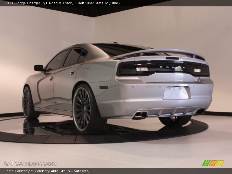 Billett Silver Metallic / Black 2011 Dodge Charger R/T Road & Track