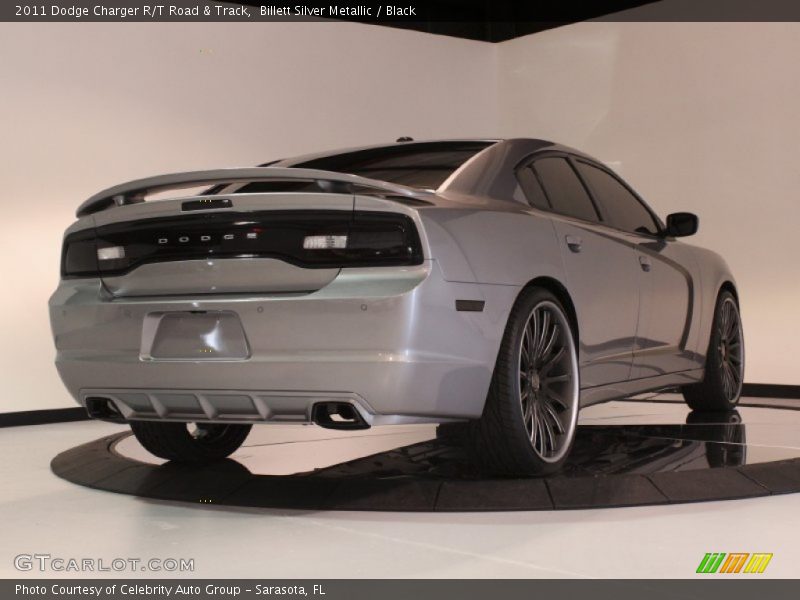Billett Silver Metallic / Black 2011 Dodge Charger R/T Road & Track