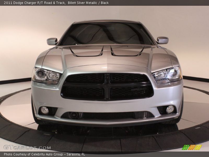 Billett Silver Metallic / Black 2011 Dodge Charger R/T Road & Track
