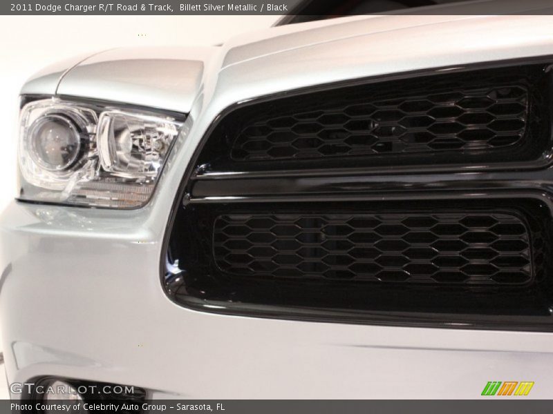 Billett Silver Metallic / Black 2011 Dodge Charger R/T Road & Track