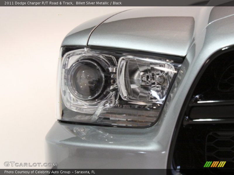 Billett Silver Metallic / Black 2011 Dodge Charger R/T Road & Track