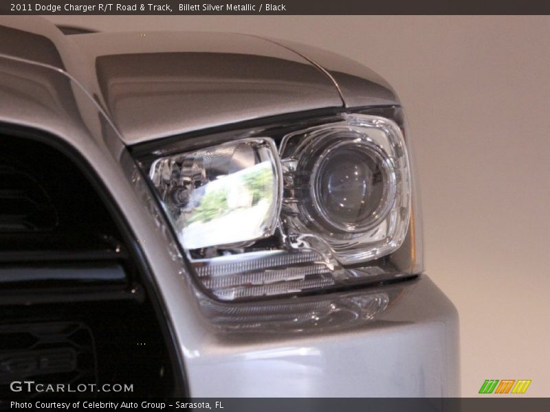 Billett Silver Metallic / Black 2011 Dodge Charger R/T Road & Track