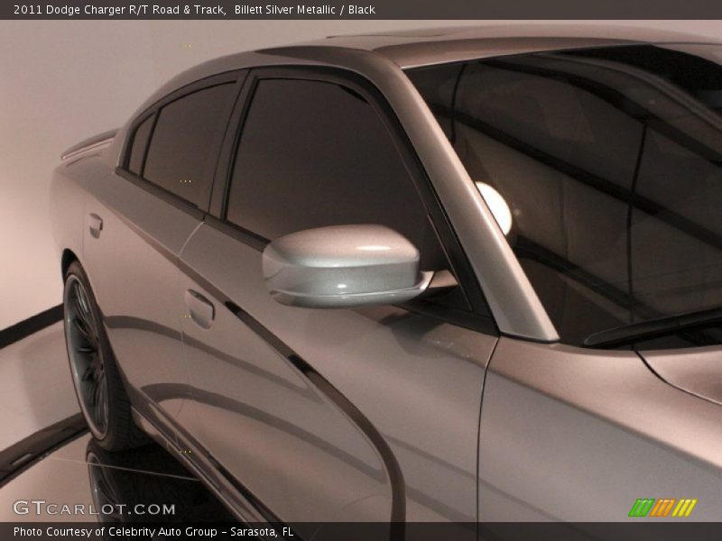 Billett Silver Metallic / Black 2011 Dodge Charger R/T Road & Track