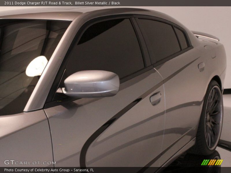 Billett Silver Metallic / Black 2011 Dodge Charger R/T Road & Track